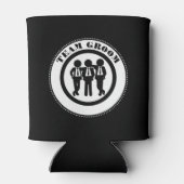 Bruidegom Team Trouwgunst Blikjeskoeler (Achterkant)