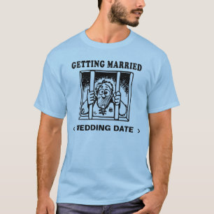 Bruidegom (trouwdatum toevoegen) T-shirt