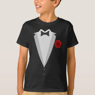 Bruidegom Trouwkostuum Black Tie Grappig Bachelor T-shirt