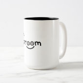 Bruidegom Tweekleurige Koffiemok (Voorkant rechts)