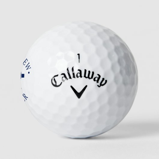 Bruidegom Ushers Golfballen (Logo)