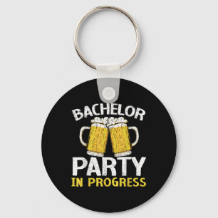 Bruidegom Verloofde Feest Bier Bruid Huwelijk Sleutelhanger