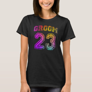 Bruidegom Verloving Feest Bruidegom Kleding 2023 H T-shirt