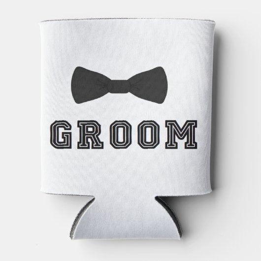 BRUIDEGOM voor hem bruiloft Koelbox Blikjeskoeler (Voorkant)