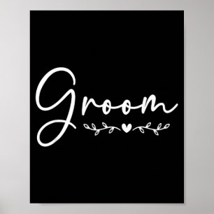 Bruidegom voor vrouwen die overeenkomen met bruide poster