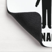 Bruidegom vrijgezellenfeest Trouwen Funny Nieuwe M Muismat (Hoek)