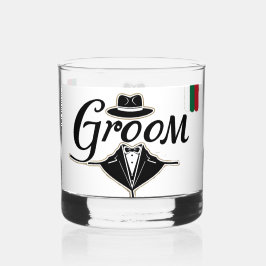 Bruidegom Whisky Glas