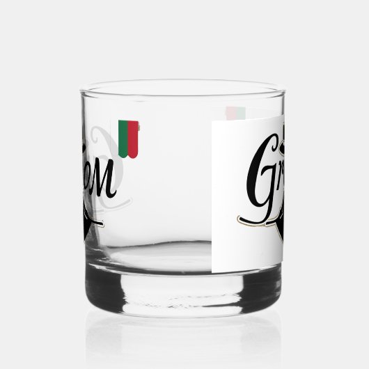 Bruidegom Whisky Glas (Rechts)