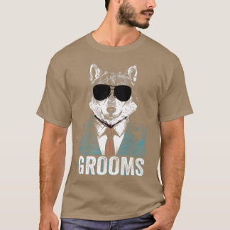 Bruidegom Wolfpack Bachelor Party Bruidsjonkers Tr T-shirt
