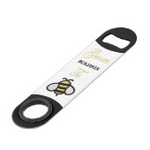 Bruidegom Wordt Huwelijk Bachelor Feest Maatwerk Speed Flessenopener (Voorkant Gekanteld)