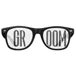 bruidegom Zonnebril Cool Modern Zwart-Wit