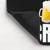 Bruidegom's Brouw Crew Grappig Bachelorfeest Bier Muismat (Hoek)