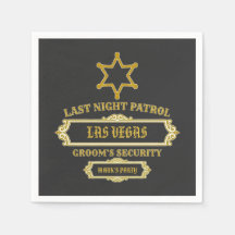 Bruidegom's Security Laatste Nacht Patrouille