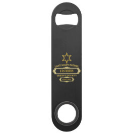 Bruidegom's Security Laatste Nacht Patrouille Speed Flessenopener