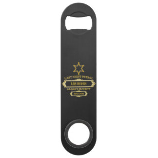 Bruidegom's Security Laatste Nacht Patrouille Speed Flessenopener