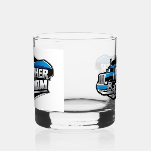 Bruidegom's vader  whisky glas (Links)