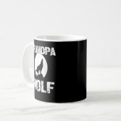 Bruidegom's Wolfpack Bachelor Party Drinken Koffiemok (Voorkant links)