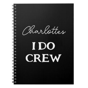 Bruiden Bachelorette I Do Crew Party Planner Notitieboek