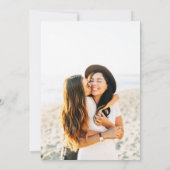 bruiden bruiloft tarot save the date (Achterkant)