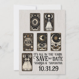 bruiden bruiloft tarot save the date