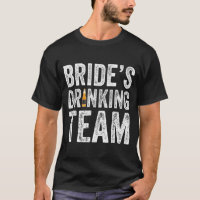 Bruiden drinkteam grappige bruid bachelorette