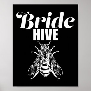 Bruiden Hive Bruidsmeisjes, Honey Bumble Bee Brida Poster