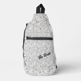 Bruiden personaliseerbaar Floral Sling Bag