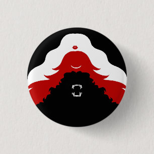 Bruiden van Dracula Button