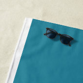 bruiden witte zandstrandhanddoek strandlaken (In situ)