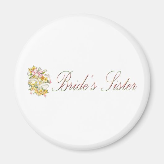 bruiden zuster magneet (Voorkant)