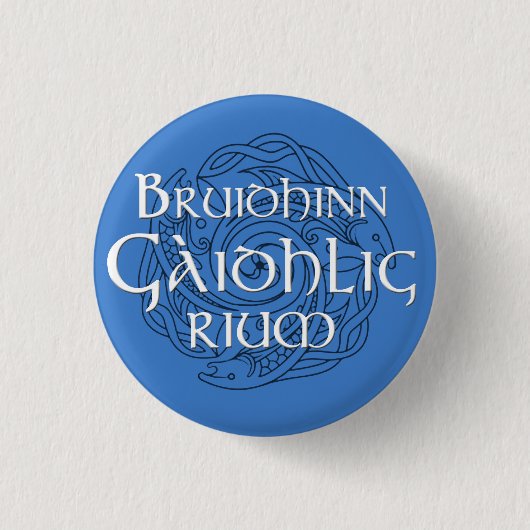 Bruidhinn Gàidhlig rium! Ronde Button 3,2 Cm (Voorkant)
