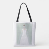 Bruidkaart Tote Bag (Achterkant)