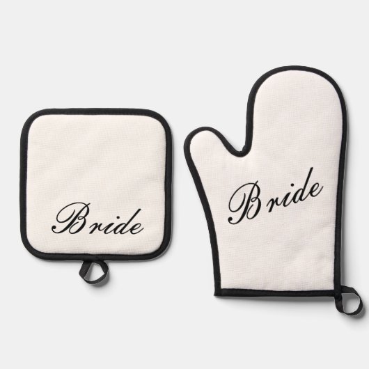 bruidovenwant ovenwant & pannenlap set (Voorkant)