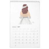 Bruids, 2024, mode, kalender (Jan 2027)