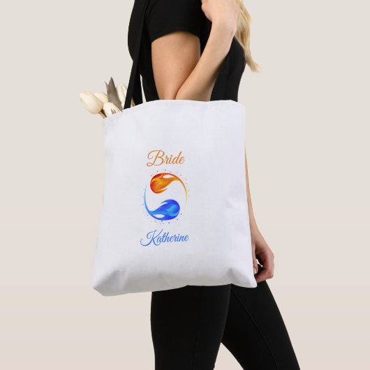 Bruid's Bag- Twin Flame Tote Bag (Dichtbij)