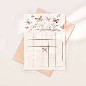 Bruids Bingo Boho Vlinder Vrijgezellenfeest Spel Kaart