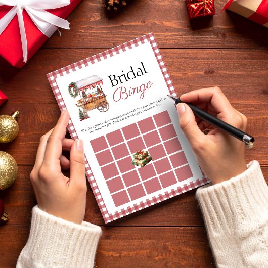 Bruids bingo Fresh off Market douche spel kaart