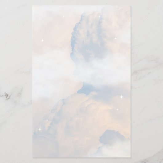 Bruids Bingo Spel Ze is op Cloud Nine (Achterkant)