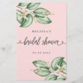 Bruids Bingo Vind het Gast Vrijgezellenfeest Spel (Achterkant)