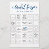 Bruids Bingo Vind het Gast Vrijgezellenfeest Spel (Voorkant)