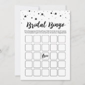 Bruids Bingo Vrijgezellenfeest en Hen Party spel K Kaart (Voorkant)