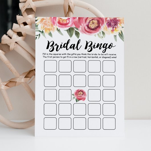 Bruids Bingo Vrijgezellenfeest en Hen Party spel K Kaart