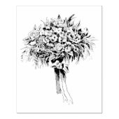  bruids boeket rubberen kunststempel rubberstempel (Afrduk)