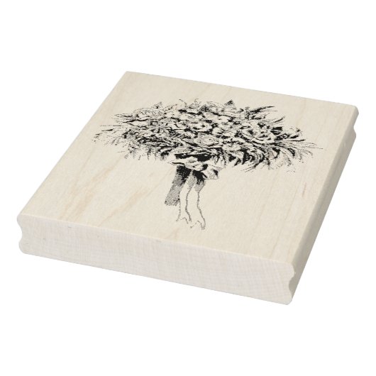  bruids boeket rubberen kunststempel rubberstempel (Stempel)