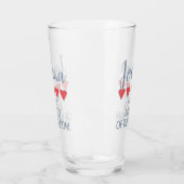 Bruids & Bruiloft 5 Hart Abuelo van bruidegom Glas (Links)