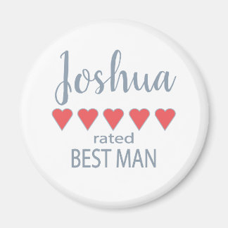 Bruids & Bruiloft 5 Hart Beste Man Magneet