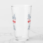 Bruids & Bruiloft 5 Hart Dochter van Bruid Glas (Links)