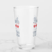 Bruids & Bruiloft 5 Hart Grootmoeder o bruidegom Glas (Rechts)