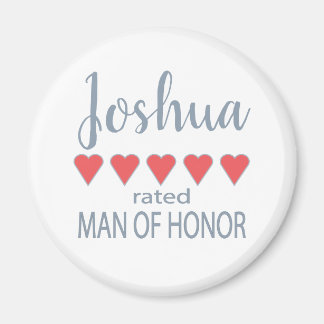 Bruids & Bruiloft 5 Hart Man van Eer Magneet