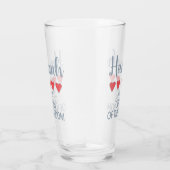 Bruids & Bruiloft 5 Hart Neef van de bruidegom Glas (Rechts)